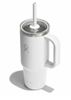 Picture of 24OZ TRAVEL TUMBLER CLEAR LID WHITE